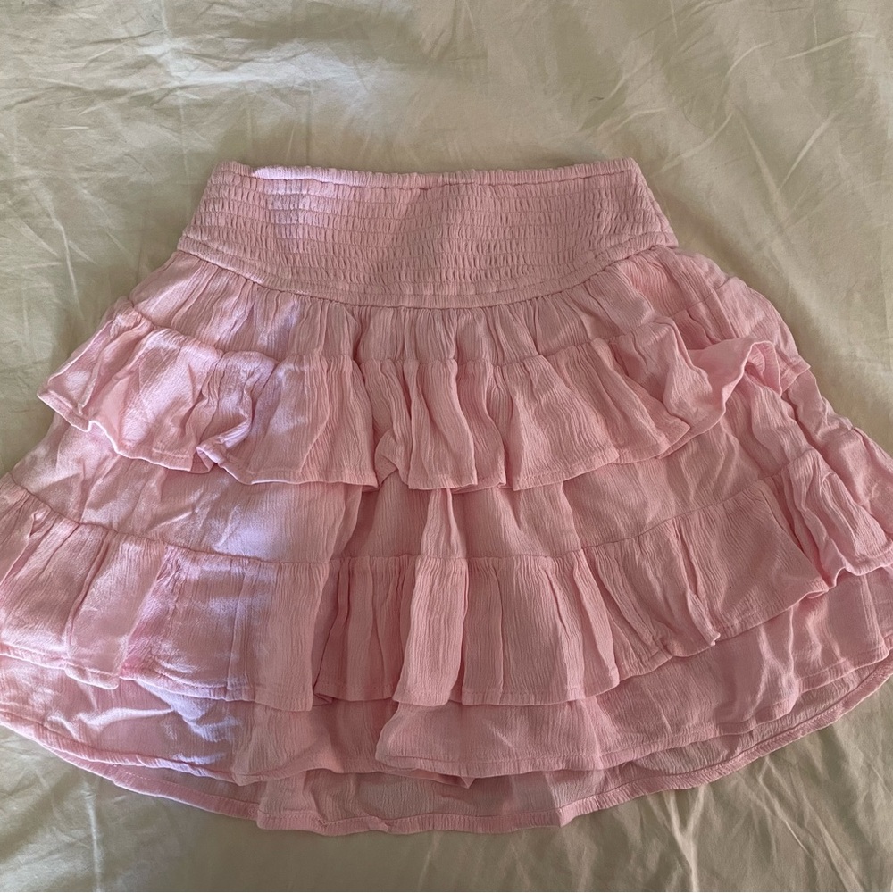 Pink hollister skort